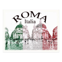 Roma a embouti cartes postales