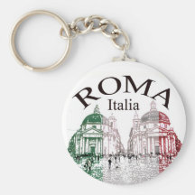 Roma a embouti porte-clés