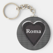 Roma a volé mon coeur Keychain Porte-clef