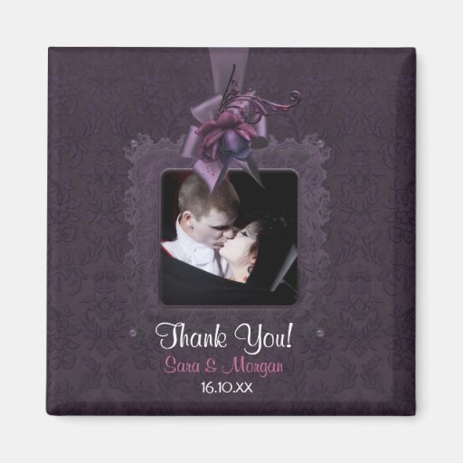 Romance foncé - Merci Magnets Pour Réfrigérateur