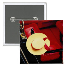 Romance italien de ~ de chapeau de gondoliers de V Badge Avec Épingle