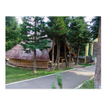 Romania, Traditional wooden gazebo Postcards