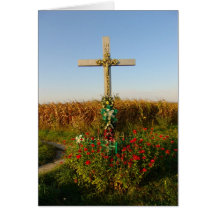 Romania,Wayside shrine,crucifix, Cards