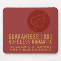 Romantique désespéré de 100% (Ver. 2) Tapis De Souris