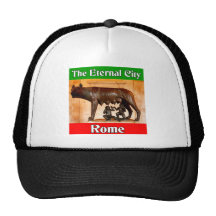 Rome la ville éternelle casquette de camionneur