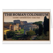 Rome - le forum et le Colosseum romains Carte