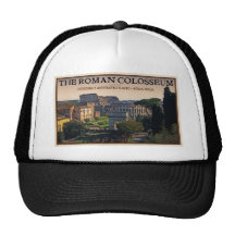 Rome - le forum et le Colosseum romains Casquette De Camionneur