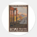 Rome par le Mont-Cenis Adhésif