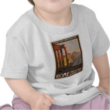 Rome par le Mont-Cenis T-shirts