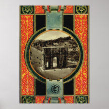 Rome, voûte de Constantine Affiches
