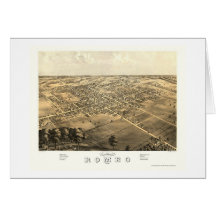 Romeo, carte panoramique de MI - 1868
