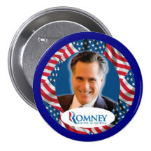 Romney 2012 drapeaux pin's