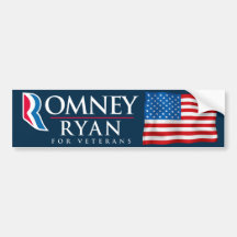 Romney Ryan pour des adhésifs pour pare-chocs de v Adhésif Pour Voiture