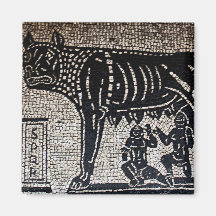 Romulus et Remus Magnets