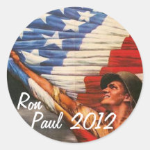 Ron Paul 2012 Adhésifs Ronds