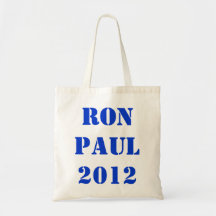 RON PAUL 2012 SAC EN TOILE