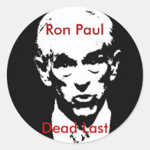 Ron Paul, bout mort Autocollants