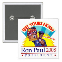 Ron Paul pour le Président Retro Button Pin's