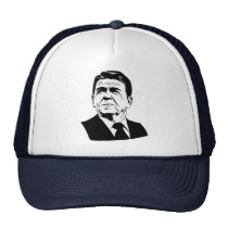 Ronald Reagan 1980 rétros portraits casquettes