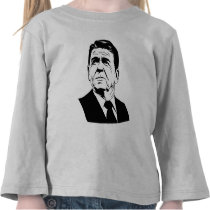 Ronald Reagan 1980 rétros portraits t-shirts