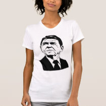 Ronald Reagan 1980 rétros portraits t-shirts