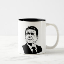 Ronald Reagan 1980 rétros portraits tasses