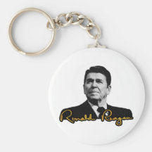 Ronald Reagan d'or Porte-clef