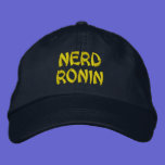 ronin nerd casquettes brodées