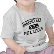 Roosevelt - bouledogues - haut - Casper Wyoming T-shirts