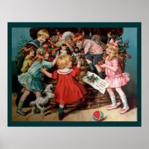 Rosa C. Petherick : Le panier de Noël Posters
