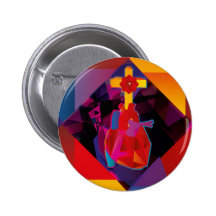 Rosacruz Pin's Avec Agrafe