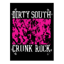 Rose "Crunk de roche du sud sale" de Lil Jon cartes postales