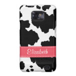 Rose de caisse de la galaxie S de Samsung d'impres Coque Galaxy S2