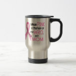 ROSE de cancer du sein DANS la MÉMOIRE de MA MAMAN Tasse À Café