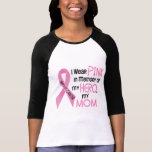 ROSE de cancer du sein DANS la MÉMOIRE de MA MAMAN T-shirts