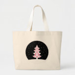 Rose de ciel de Milou de rubans d'arbre de Noël Sac