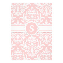 rose de damassé du monogramme 311-Marissa Faire-part