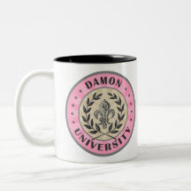 Rose de Damon d'université Mugs À Café