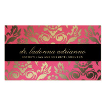 rose de la damassé 311-Ladonna Cartes De Visite Personnelles