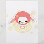 rose de lapin de kawaii tract