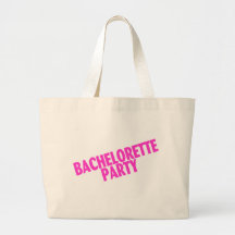 Rose de partie de Bachelorette Sacs En Toile