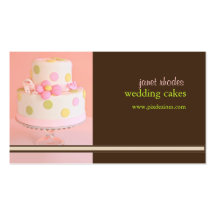 Rose de PixDezines+Gâteau de mariage de chocolat Modèles De Cartes De Visite