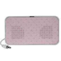 Rose de pois haut-parleur iPod