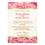 Rose de rose - faire-part de mariage