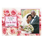 Rose de rose - renouvellement de voeu invitation