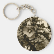 Rose de Sharon Keychain Porte-clés
