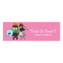 Rose de signet de Halloween Cartes De Visite Professionnelles