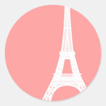 Rose de Tour Eiffel Adhésifs