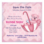 Rose d'ours de parapluie - invitation