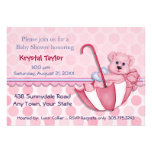 Rose d'ours de parapluie - invitation